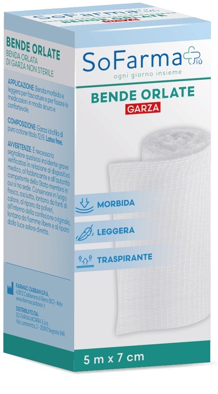 Benda orlata sofarmapiu' 500x7 cm