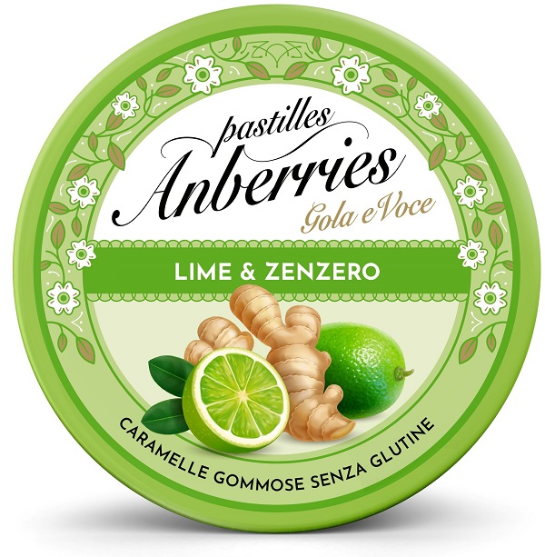 Anberries lime & zenzero 50 g