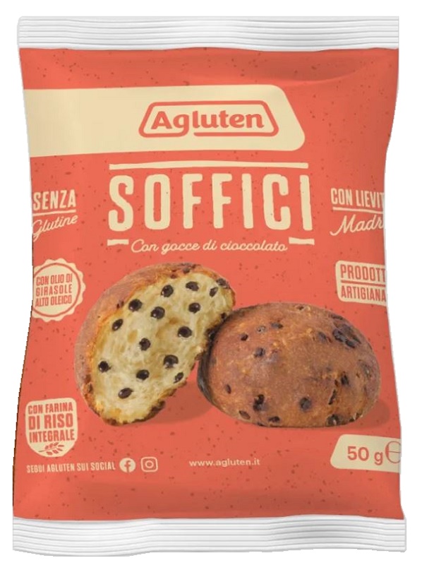 Agluten soffici gocce di cioccolato 50 g