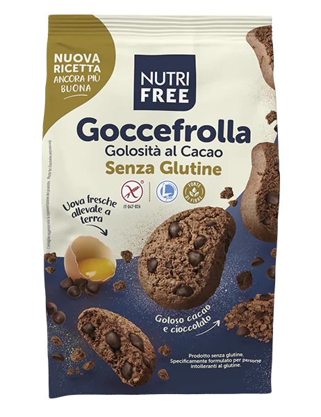 Nutrifree goccefrolla golosita' al cacao 300 g