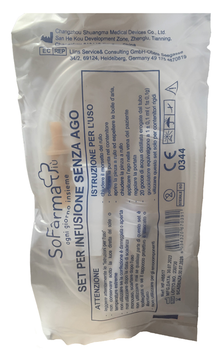 Deflussore senza ago gauge 21 sofarmapiu'