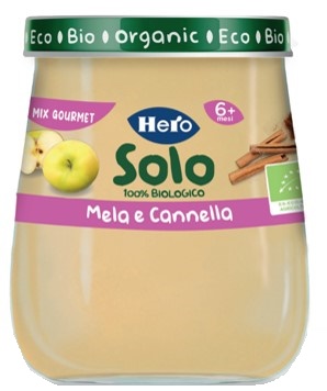 Hero solo omogeneizzato mela cannella 120 g