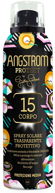 Angstrom spray trasparente spf 15 - 200 ml limited edition 2024