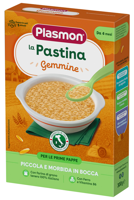 Plasmon La Pastina Gemmine 6 Mesi+ 300 Gr-image