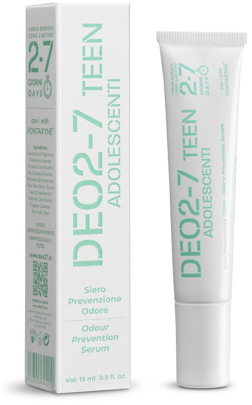 Deo 2-7 teen siero prevenzione odore adolescenti 15 ml