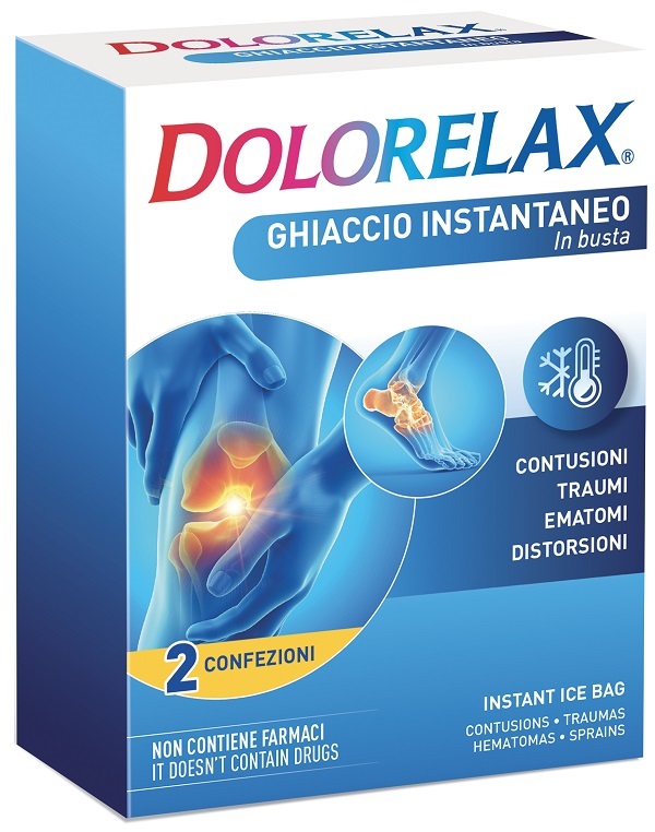 Ghiaccio istantaneo dolorelax 2 buste
