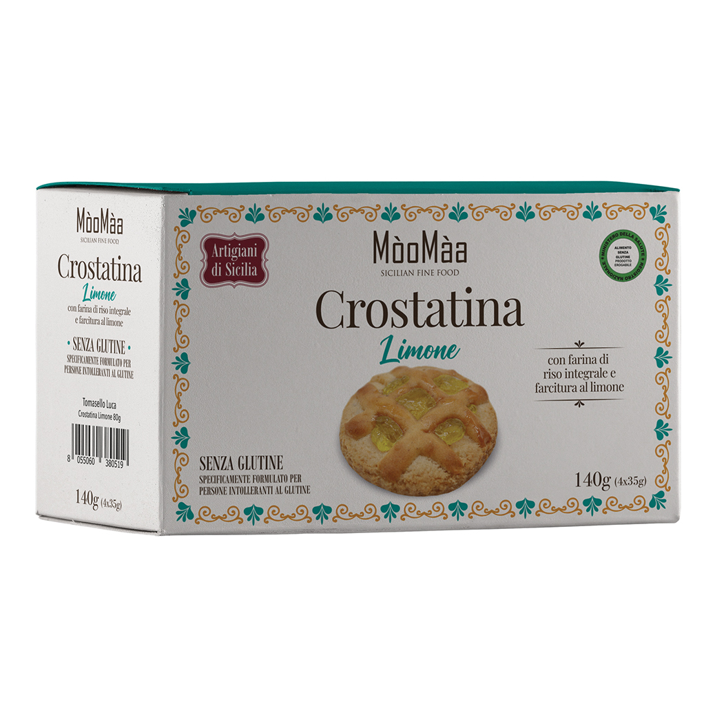 Crostatina al limone 4 bustine x 35 g