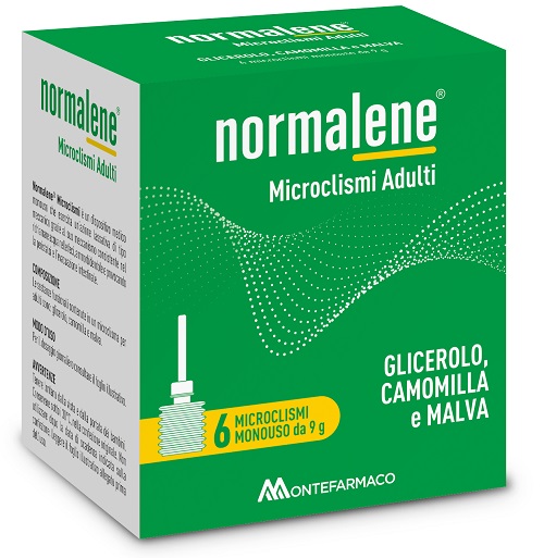 Normalene microclismi adulti rettali 6 pezzi