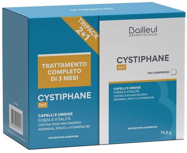 Cystiphane tripack 2+1 3 confezioni da 120 compresse