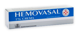 Hemovasal 1 % crema