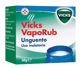 Vicks vaporub, unguento per uso inalatorio 50 gr
