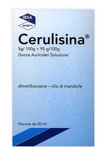 Cerulisina 4,6g /100 ml + 87 g/100 ml gocce auricolari soluzione
