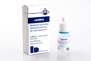 Lacrisol 0,0045% + 0,5% collirio, soluzione