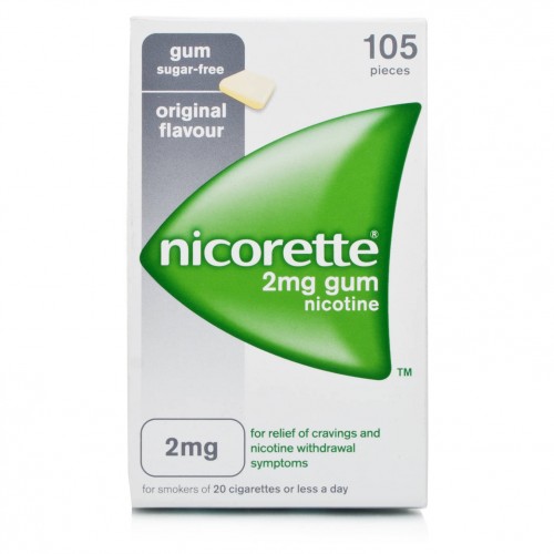 Nicorette 2 mg 105 gomme da masticare medicate