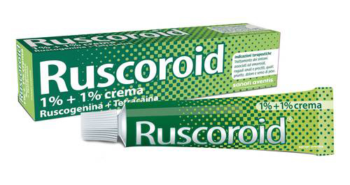 Ruscoroid 1% + 1% crema