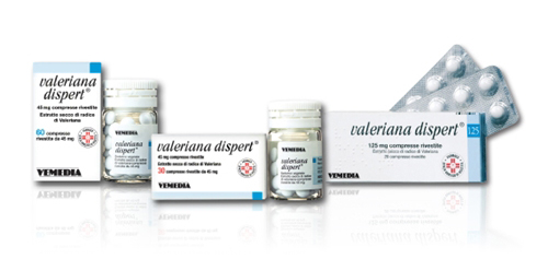 Valeriana dispert 45 mg compresse rivestite