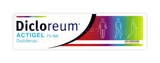 Dicloreum actigel 1 % gel 100 g