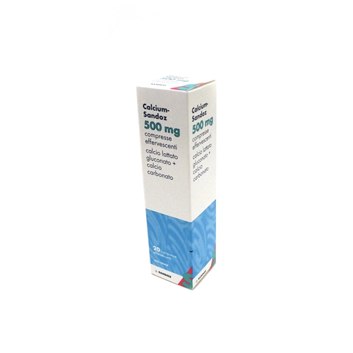 Calcium sandoz compresse effervescenti