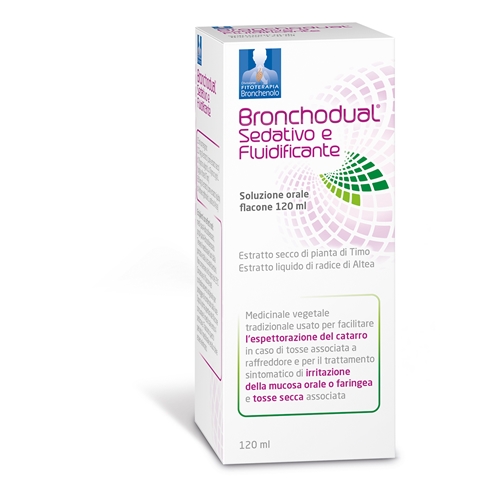 Bronchodual sedativo e fluidificante soluzione orale