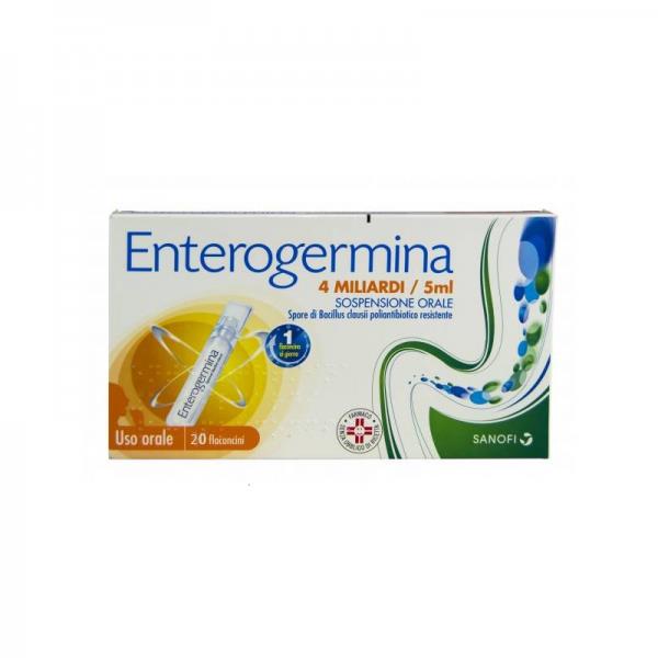 Enterogermina 4 miliardi 20 flaconcini 5 ml