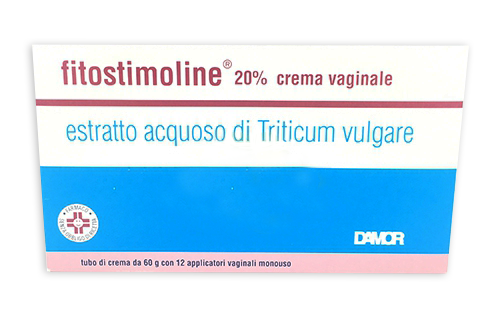 Fitostimoline Crema vaginale 20% tubo da 60 gr con 12 applicatori monouso
