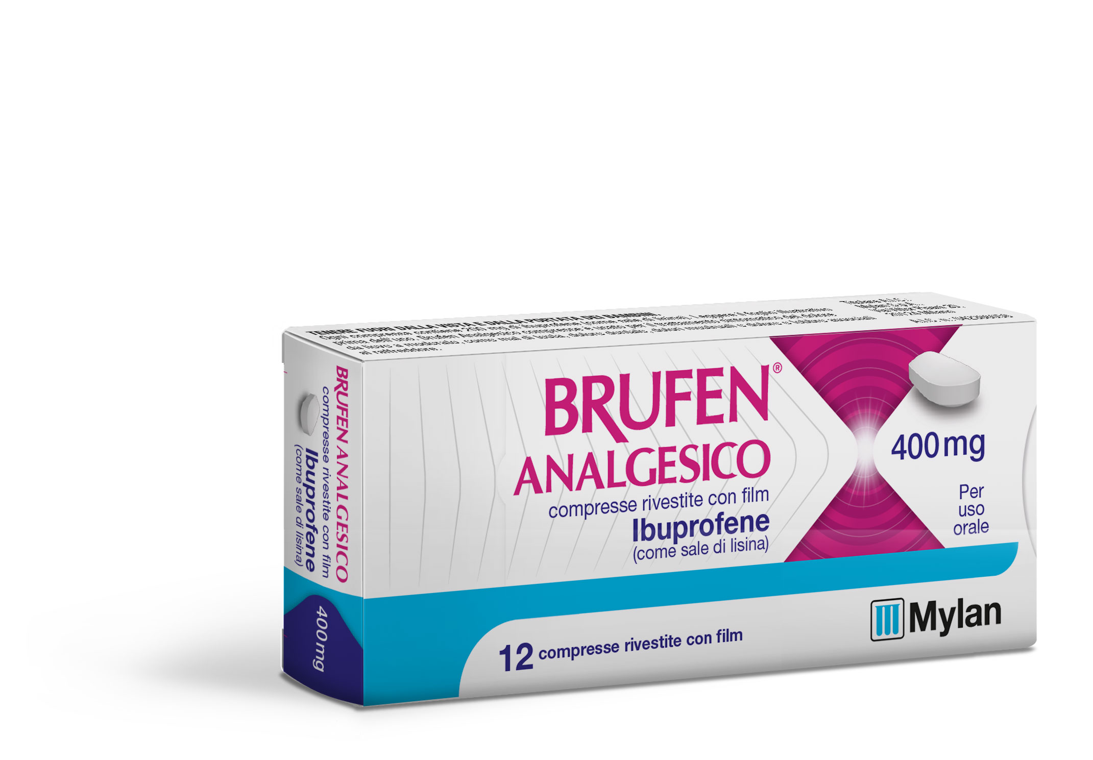 Brufen analgesico 12 compresse rivestite con film