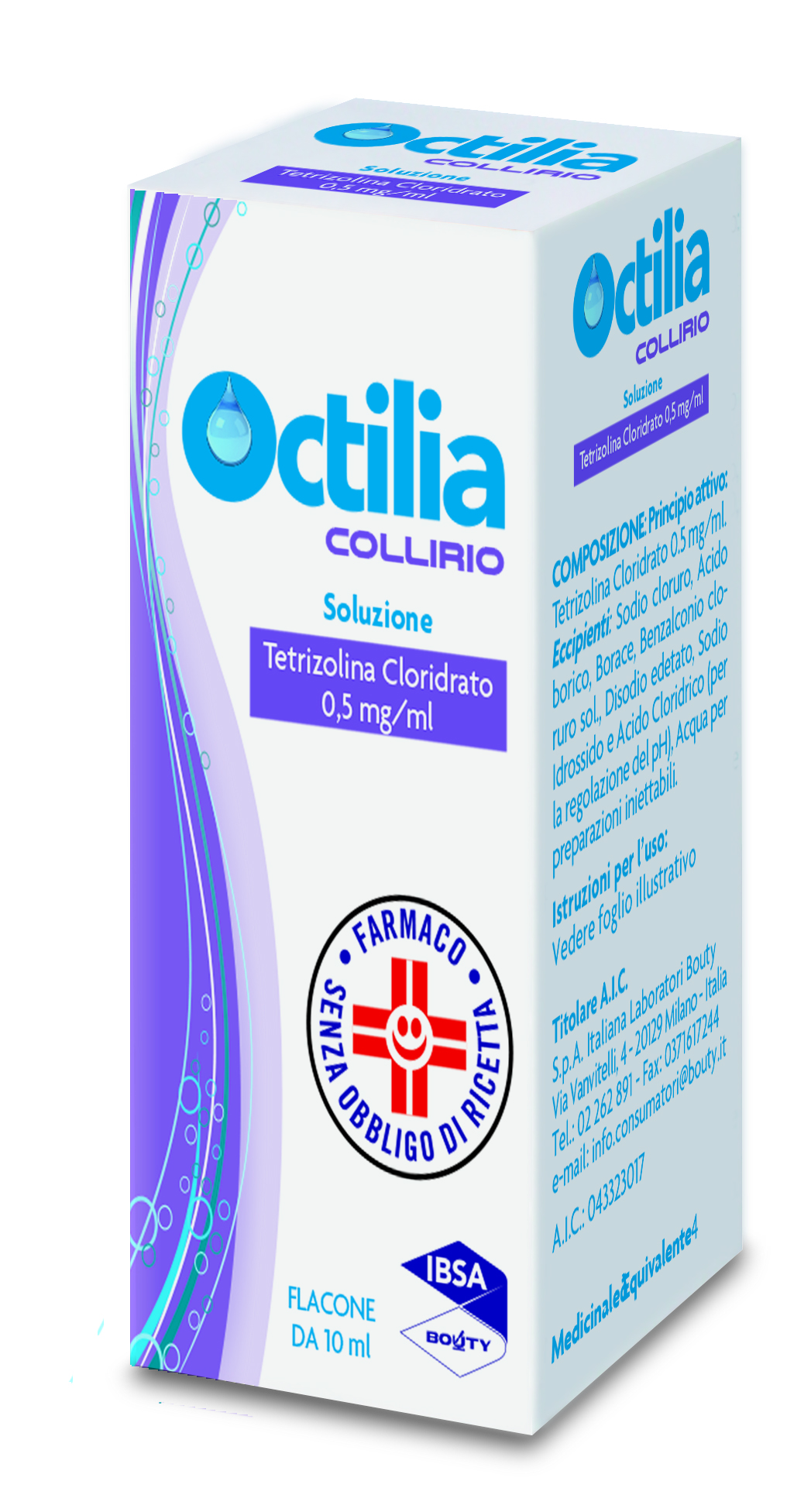 Octilia 0,5 mg/ml collirio 10ml