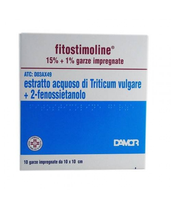 Fitostimoline crema &ndash; 10 garze impregnate