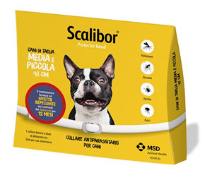 Scalibor Collare Antiparassitario Per Cani Di Taglia media e piccola 48 Cm