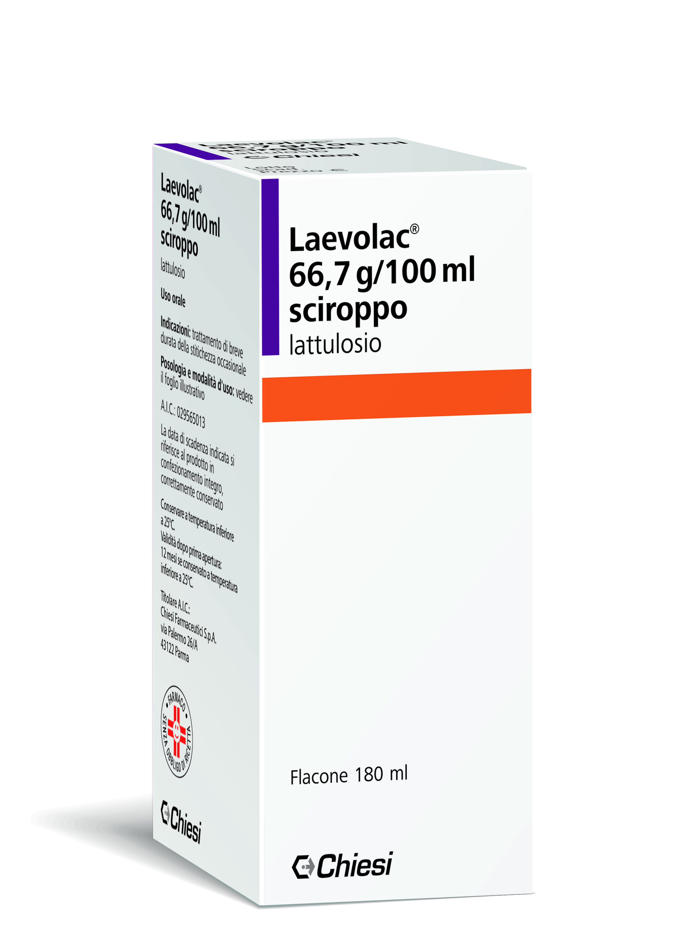 Laevolac sciroppo 180 ml