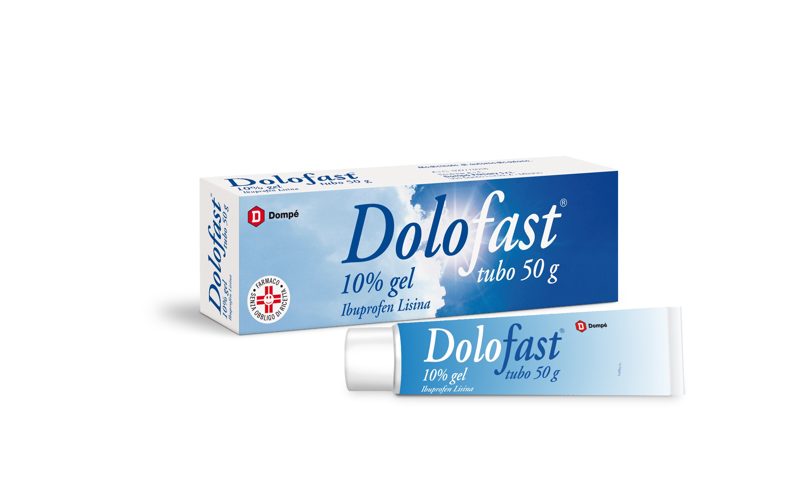 Dolofast 10% gel tubo 50 g