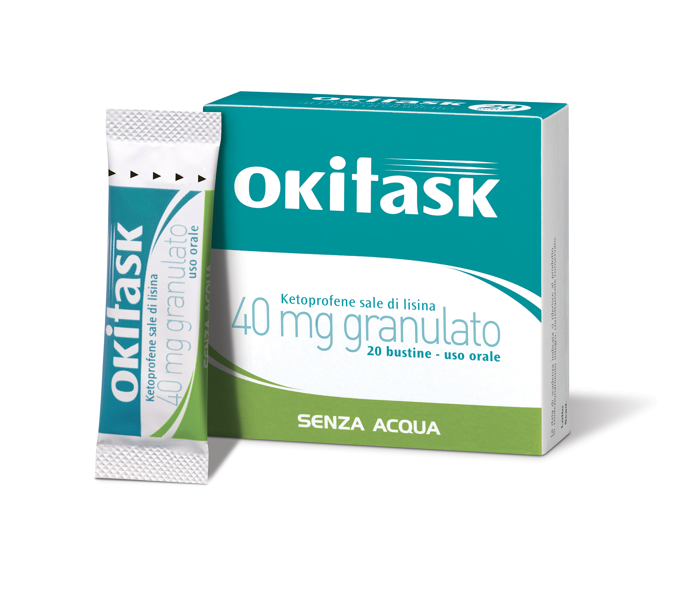Okitask 40 mg 20 bustine