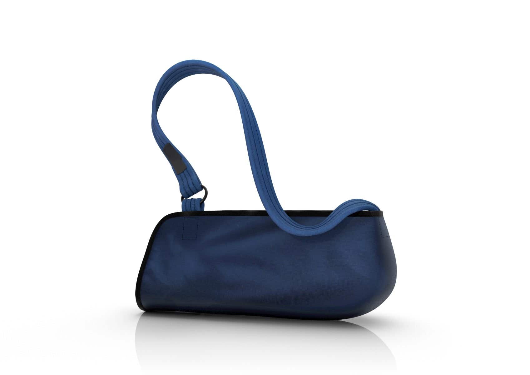 Supporto reggibraccio a busta actimove mitella eco misura medium lunghezza avambraccio 37-43 cm con cinghia imbottita regolabile chiusura a strappo in velcro