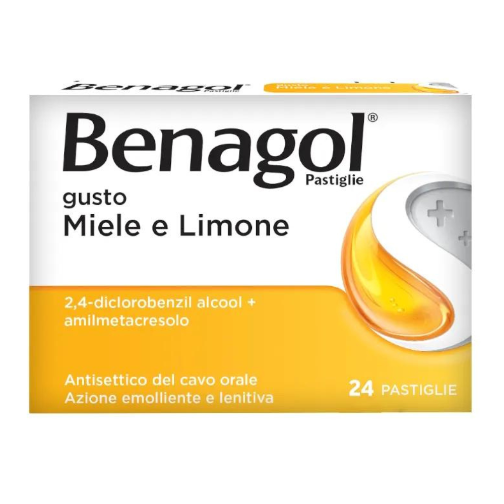 Benagol 24 Pastiglie Gusto Miele E Limone