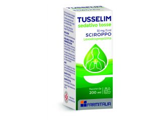 Tusselim sedativo tosse 30 mg/5 ml sciroppo  levodropropizina