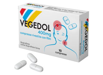 Vegedol 400 mg compresse rivestite con film  ibuprofene come ibuprofene lisina