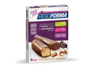 Pesoforma barretta cioccolato caramello 12 x 31 g