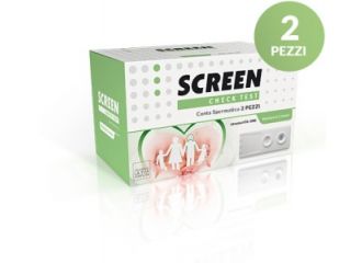 Kit per l'individuazione di conta spermatica 2 pezzi fertilita' maschile screen test conta spermatica