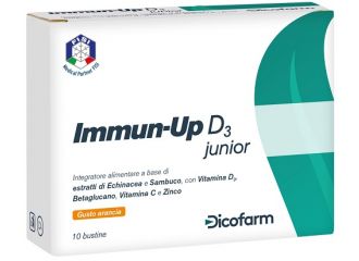 Immun up d3 junior 10 bustine da 3 g