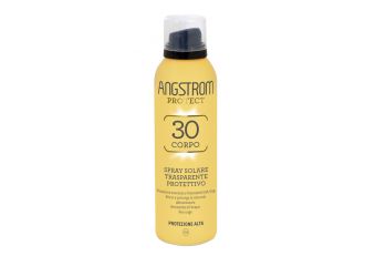 Angstrom protect 30 corpo spray solare trasparente 150 ml