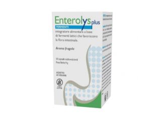 Enterolys plus 30 capsule acidoresistenti aroma fragola