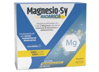 Magnesio sy ricarica 20 bustine