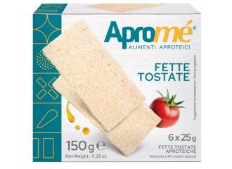 Aprome' fette tostate 6 porzioni da 25 g