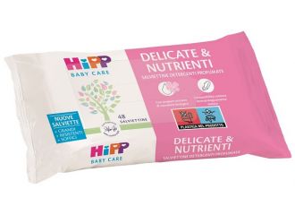 Hipp salviettine delicate & nutrienti 48 pezzi