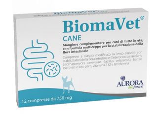 Biomavet cane 750mg 12 compresse