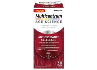 Multicentrum age science antiossidante cellulare 30 capsule