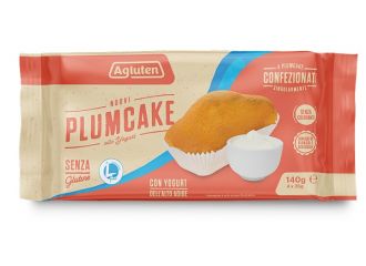Agluten nuovi plumcake yogurt 4 pezzi da 35 g