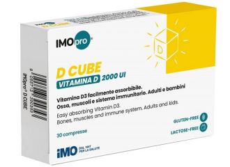 Imopro d cube 30 compresse 600 mg