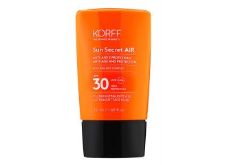 Korff sun secret air fluido viso spf30 50 ml