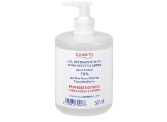 Boderm hand cleansing gel 70% 500 ml con dispenser